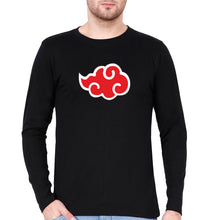 Load image into Gallery viewer, Akatsuki Full Sleeves T-Shirt for Men-Black-Ektarfa.online
