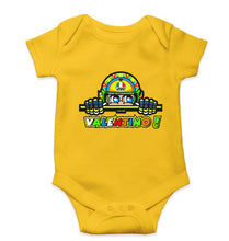 Load image into Gallery viewer, Valentino Rossi(VR 46) Kids Romper For Baby Boy/Girl-0-5 Months(18 Inches)-Yellow-Ektarfa.online
