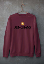 Load image into Gallery viewer, Junghans Unisex Sweatshirt for Men/Women-S(40 Inches)-Maroon-Ektarfa.online
