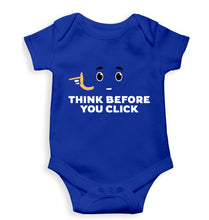 Load image into Gallery viewer, Cyber Security Kids Romper For Baby Boy/Girl-Royal blue-Ektarfa.online
