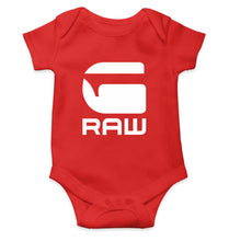 Load image into Gallery viewer, G Raw Kids Romper For Baby Boy/Girl-0-5 Months(18 Inches)-RED-Ektarfa.online
