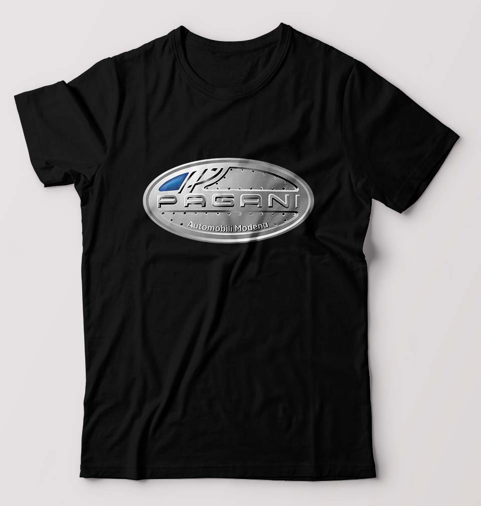 Pagani T-Shirt for Men-Black-Ektarfa.online