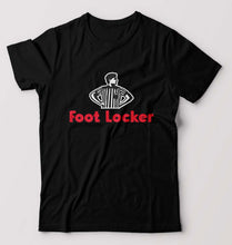 Load image into Gallery viewer, Foot Locker T-Shirt for Men-S(38 Inches)-Black-Ektarfa.online
