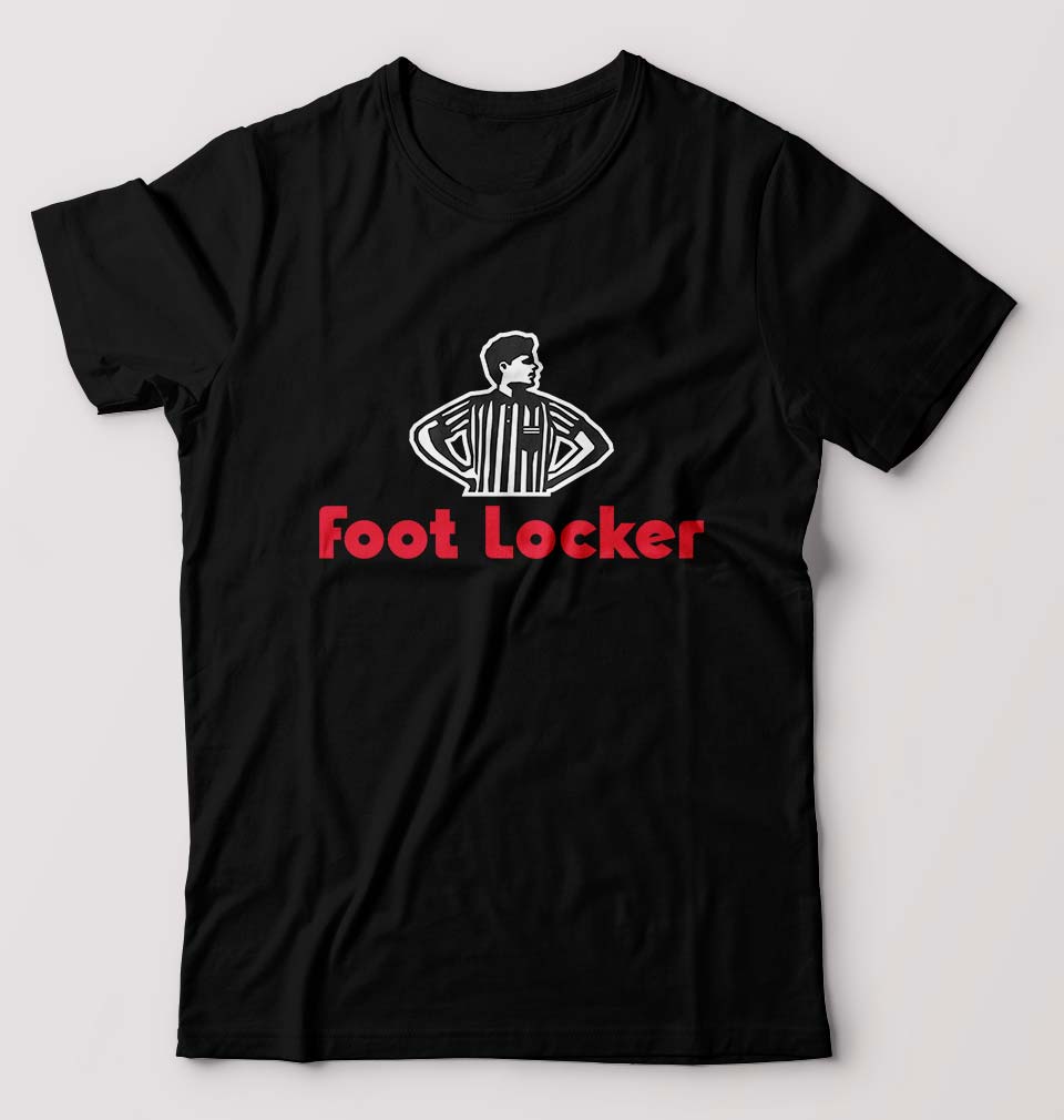 Foot Locker T-Shirt for Men-S(38 Inches)-Black-Ektarfa.online