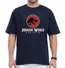 Load image into Gallery viewer, Jurassic World Oversized T-Shirt for Men-Navy Blue-Ektarfa.online
