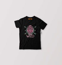 Load image into Gallery viewer, Stay Wild Kids T-Shirt for Boy/Girl-Black-Ektarfa.online
