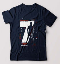 Load image into Gallery viewer, Cristiano Ronaldo CR7 T-Shirt for Men-Navy Blue-Ektarfa.online
