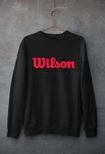 Load image into Gallery viewer, Wilson Unisex Sweatshirt for Men/Women-black-Ektarfa.online
