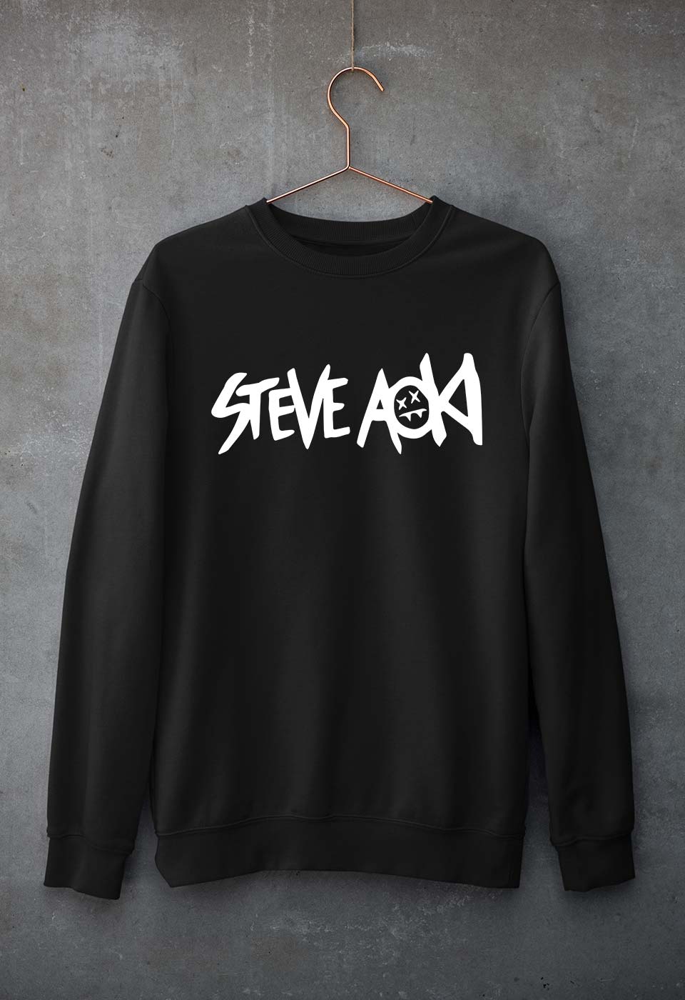 Steve Aoki Unisex Sweatshirt for Men/Women-Black-Ektarfa.online