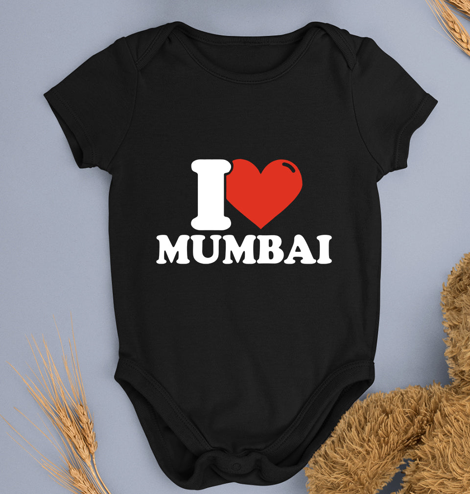 I Love Mumbai Kids Romper Kids Romper For Baby Boy/Girl