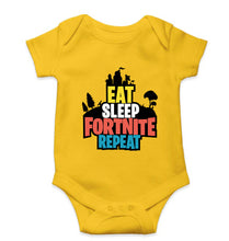 Load image into Gallery viewer, Fortnite Kids Romper For Baby Boy/Girl-0-5 Months(18 Inches)-Yellow-Ektarfa.online
