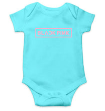 Load image into Gallery viewer, Black Pink Kpop Kids Romper Kids Romper For Baby Boy/Girl-0-5 Months(18 Inches)-Sky Blue-Ektarfa.online
