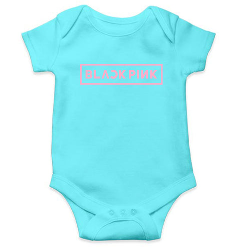 Black Pink Kpop Kids Romper Kids Romper For Baby Boy/Girl-0-5 Months(18 Inches)-Sky Blue-Ektarfa.online