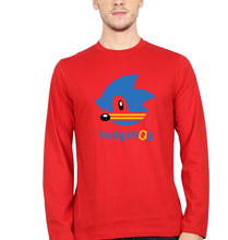 Load image into Gallery viewer, Sonic Full Sleeves T-Shirt for Men-Red-Ektarfa.online

