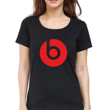 Load image into Gallery viewer, Beats T-Shirt for Women-XS(32 Inches)-Black-Ektarfa.online
