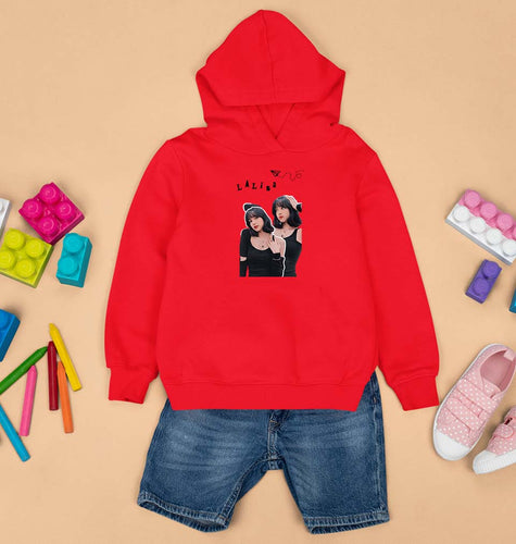 BLACKPINK Kids Hoodie for Boy/Girl-RED-Ektarfa.online