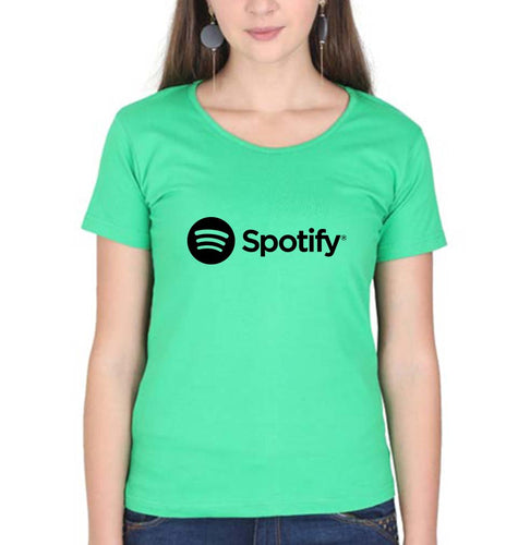 Spotify T-Shirt for Women-Flag Green-Ektarfa.online