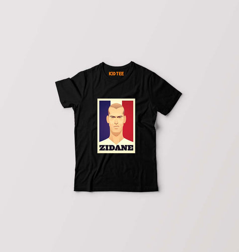 Zidane Kids T-Shirt for Boy/Girl-Black-Ektarfa.online