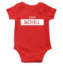 Load image into Gallery viewer, EDM &amp; CHILL Kids Romper For Baby Boy/Girl-0-5 Months(18 Inches)-RED-Ektarfa.online
