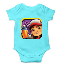 Load image into Gallery viewer, Subway Surfers Kids Romper For Baby Boy/Girl-0-5 Months(18 Inches)-Sky Blue-Ektarfa.online

