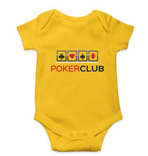 Load image into Gallery viewer, Poker Kids Romper For Baby Boy/Girl-0-5 Months(18 Inches)-Yellow-Ektarfa.online
