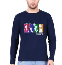 Load image into Gallery viewer, The Doors Full Sleeves T-Shirt for Men-Navy Blue-Ektarfa.online
