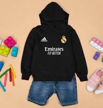 Load image into Gallery viewer, Real Madrid 2021-22 Kids Hoodie for Boy/Girl-0-1 Year(22 Inches)-Black-Ektarfa.online
