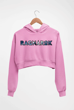 Load image into Gallery viewer, Ragnarok Crop HOODIE FOR WOMEN-Light Baby Pink-Ektarfa.online
