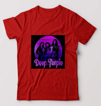 Load image into Gallery viewer, Deep Purple T-Shirt for Men-Red-Ektarfa.online
