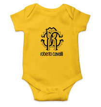 Load image into Gallery viewer, Roberto Cavalli Kids Romper For Baby Boy/Girl-0-5 Months(18 Inches)-Yellow-Ektarfa.online
