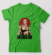 Load image into Gallery viewer, One-Punch Man T-Shirt for Men-flag green-Ektarfa.online
