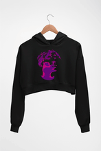 Load image into Gallery viewer, Tupac 2Pac Crop HOODIE FOR WOMEN-Black-Ektarfa.online
