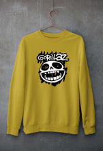 Load image into Gallery viewer, Gorillaz Unisex Sweatshirt for Men/Women-Mustard Yellow-Ektarfa.online
