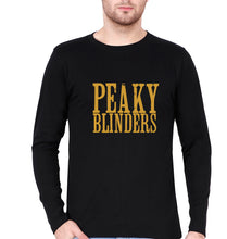 Load image into Gallery viewer, Peaky Blinders Full Sleeves T-Shirt for Men-S(38 Inches)-Black-Ektarfa.online

