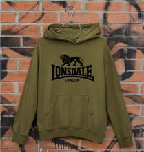 Load image into Gallery viewer, Lonsdale Unisex Hoodie for Men/Women-S(40 Inches)-Olive Green-Ektarfa.online
