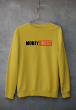Load image into Gallery viewer, Money Heist Unisex Sweatshirt for Men/Women-Mustard Yellow-Ektarfa.online
