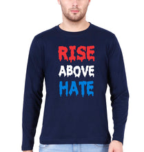 Load image into Gallery viewer, Rise Above Hate John Cena Full Sleeves T-Shirt for Men-Navy Blue-Ektarfa.online

