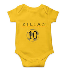 Load image into Gallery viewer, Kylian Mbappé Kids Romper For Baby Boy/Girl-0-5 Months(18 Inches)-Yellow-Ektarfa.online
