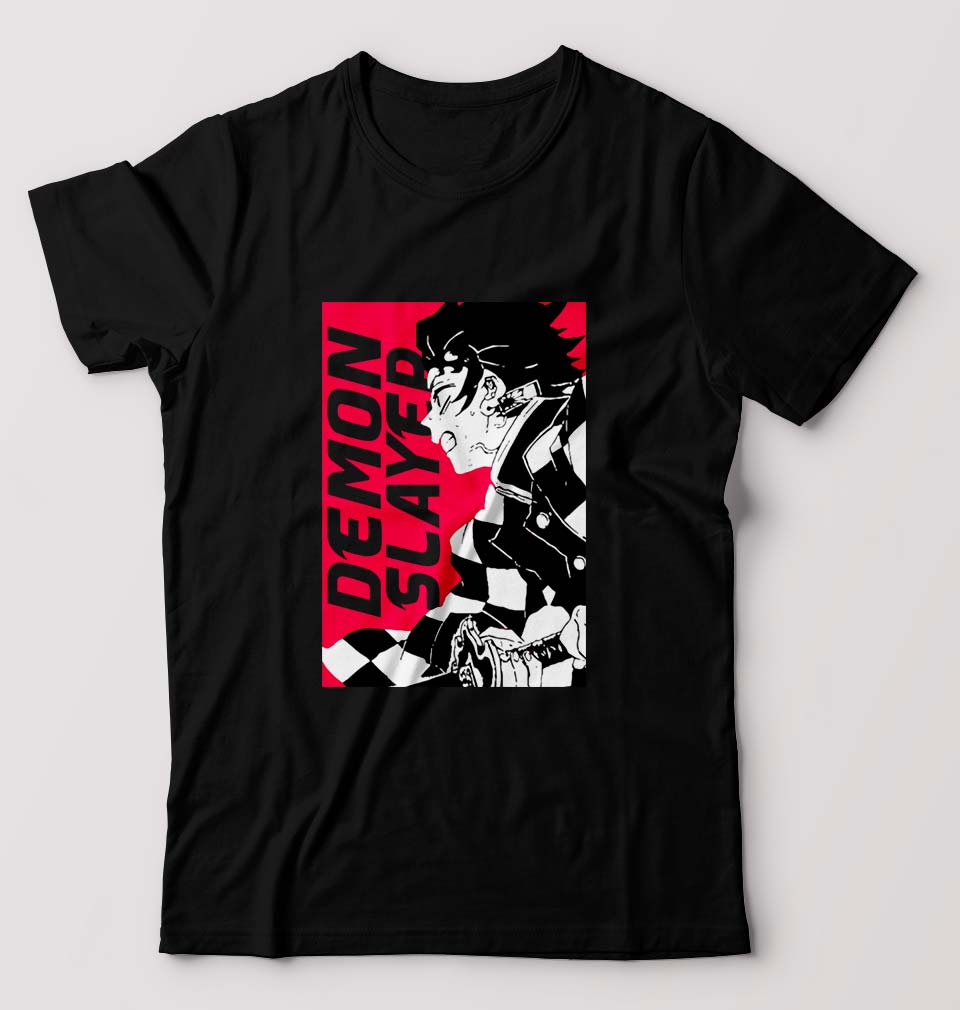 Demon Slayer T-Shirt for Men-Black-Ektarfa.online