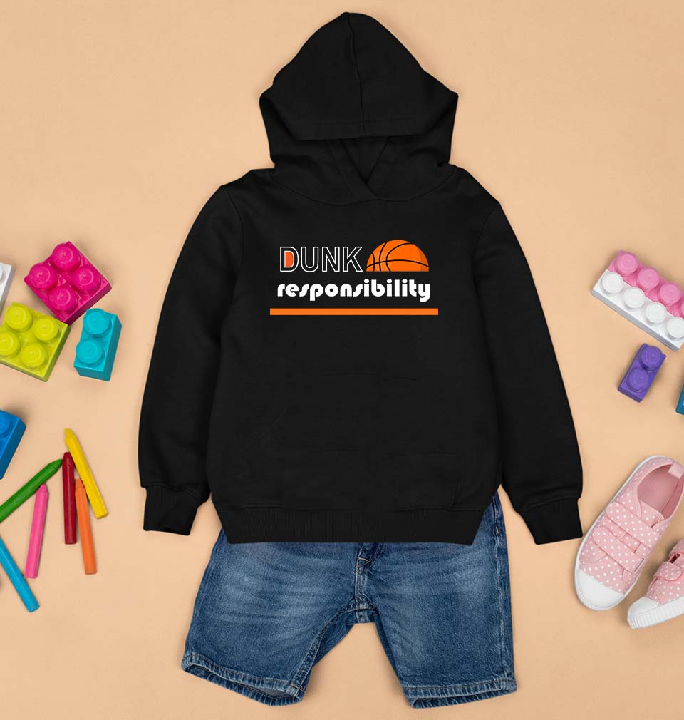 NBA Basketball Kids Hoodie for Boy/Girl-Black-Ektarfa.online