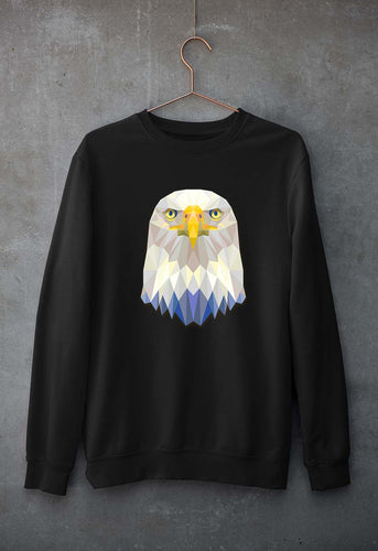 Eagle Unisex Sweatshirt for Men/Women-Black-Ektarfa.online