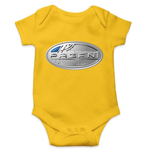 Pagani Kids Romper Kids Romper For Baby Boy/Girl-0-5 Months(18 Inches)-Yellow-Ektarfa.online