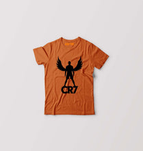 Load image into Gallery viewer, Cristiano Ronaldo CR7 Kids T-Shirt for Boy/Girl-0-1 Year(20 Inches)-Orange-Ektarfa.online
