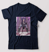Load image into Gallery viewer, Jessica Jones T-Shirt for Men-Navy Blue-Ektarfa.online
