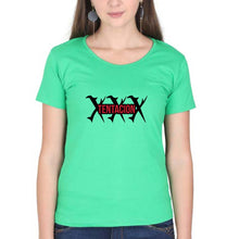 Load image into Gallery viewer, xxxtentaction T-Shirt for Women-Flag Green-Ektarfa.online
