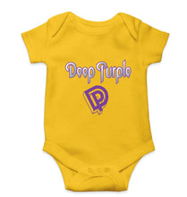 Load image into Gallery viewer, Deep Purple Kids Romper For Baby Boy/Girl-0-5 Months(18 Inches)-Yellow-Ektarfa.online
