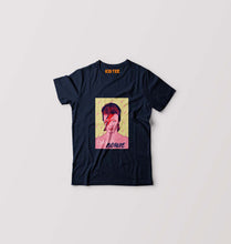 Load image into Gallery viewer, David Bowie Kids T-Shirt for Boy/Girl-Navy Blue-Ektarfa.online
