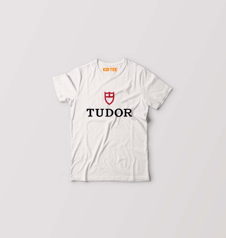 Tudor Kids T-Shirt for Boy/Girl-0-1 Year(20 Inches)-White-Ektarfa.online