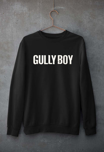 Gully Boy Unisex Sweatshirt for Men/Women-Black-Ektarfa.online