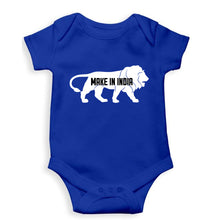 Load image into Gallery viewer, Make in India Kids Romper For Baby Boy/Girl-Royal Blue-Ektarfa.online

